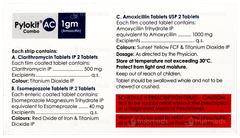 Pylokit Ac 1gm Combo Tablet 6