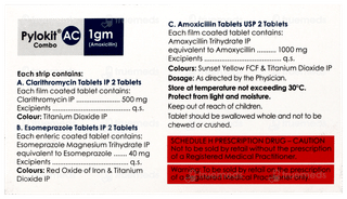 Pylokit Ac 1gm Combo Tablet 6