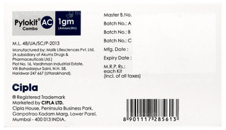Pylokit Ac 1gm Combo Tablet 6