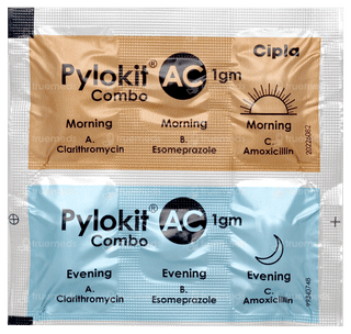 Pylokit Ac 1gm Combo Tablet 6