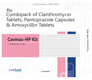 Cavmox Hp Kit 4 Tablet And 2 Capsule