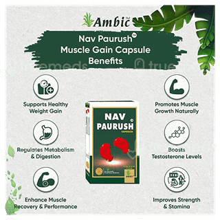 Ambic Nav Paurush & Hepotab Combined Pack 15 Capsule And 15 Tablet