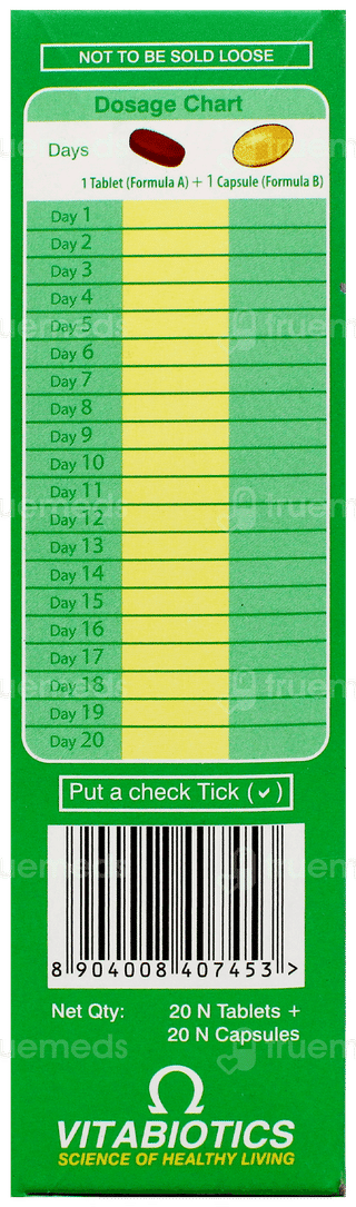 Pregnacare Breast Feeding Combi Pack 20 Tablets And 20 Capsules