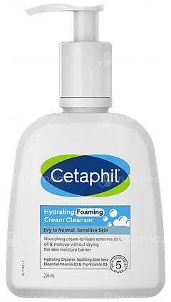 Cetaphil Hydrating Foaming Cream Cleanser 236ml