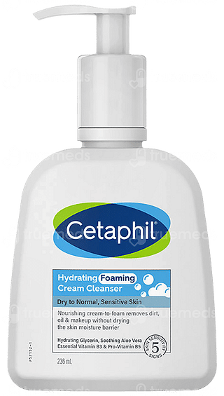 Cetaphil Hydrating Foaming Cream Cleanser 236ml