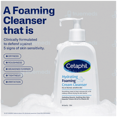 Cetaphil Hydrating Foaming Cream Cleanser 236ml