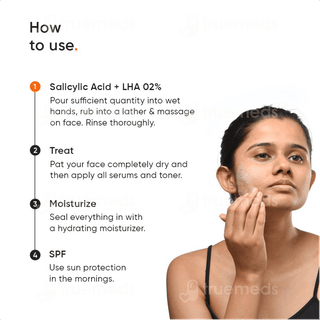 Minimalist Salicyclic Acid + Lha 2% Cleanser 100Ml