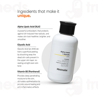 Minimalist Alpha Lipoic + Glycolic 07% Cleanser 100ml
