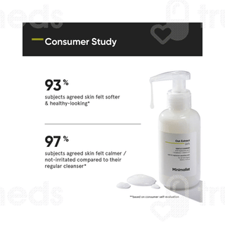 Minimalist Oat Extract 06% Gentle Cleanser 120ml