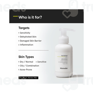 Minimalist Oat Extract 06% Gentle Cleanser 120ml