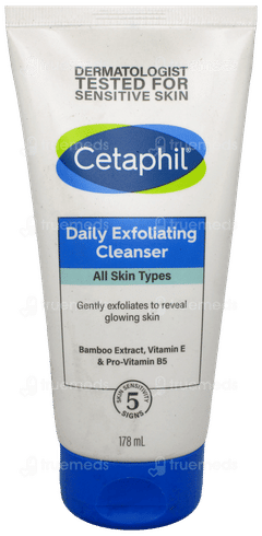 Cetaphil Daily Exfoliating All Skin Types Cleanser 178Ml Cetaphil Daily Exfoliating All Skin Types Cleanser 178Ml