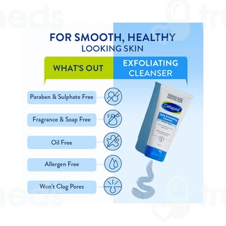 Cetaphil Daily Exfoliating All Skin Types Cleanser 178ml