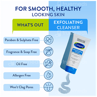 Cetaphil Daily Exfoliating All Skin Types Cleanser 178ml