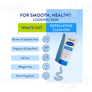 Cetaphil Daily Exfoliating All Skin Types Cleanser 178ml
