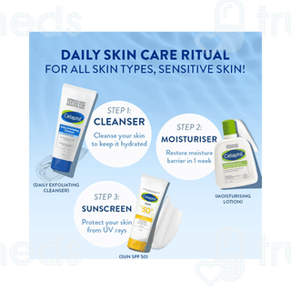 Cetaphil Daily Exfoliating All Skin Types Cleanser 178ml