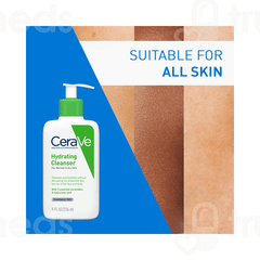 Cerave Hydrating Normal To Dry Skin Cleanser 236ml