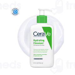 Cerave Hydrating Normal To Dry Skin Cleanser 236ml
