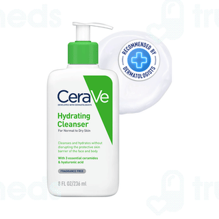 Cerave Hydrating Normal To Dry Skin Cleanser 236ml