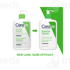 Cerave Hydrating Normal To Dry Skin Cleanser 473ml