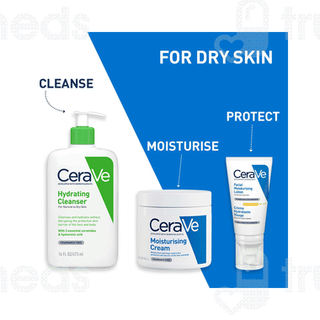 Cerave Hydrating Normal To Dry Skin Cleanser 473ml