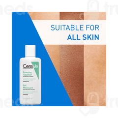 Cerave Foaming Normal To Oily Skin Cleanser 88ml
