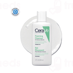 Cerave Foaming Normal To Oily Skin Cleanser 88ml