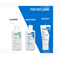Cerave Foaming Normal To Oily Skin Cleanser 88ml