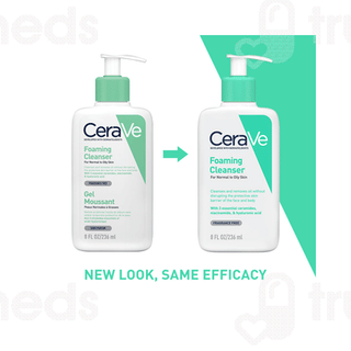 Cerave Foaming Normal To Oily Skin Cleanser 236ml