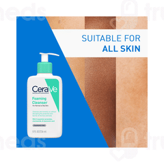 Cerave Foaming Normal To Oily Skin Cleanser 236ml