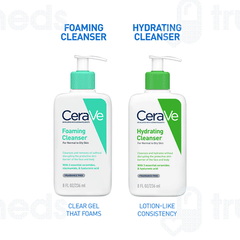 Cerave Foaming Normal To Oily Skin Cleanser 236ml