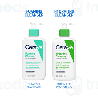 Cerave Foaming Normal To Oily Skin Cleanser 236ml