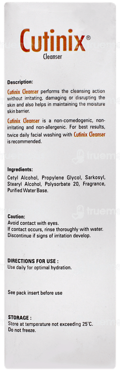 Cutinix Cleanser 100ml