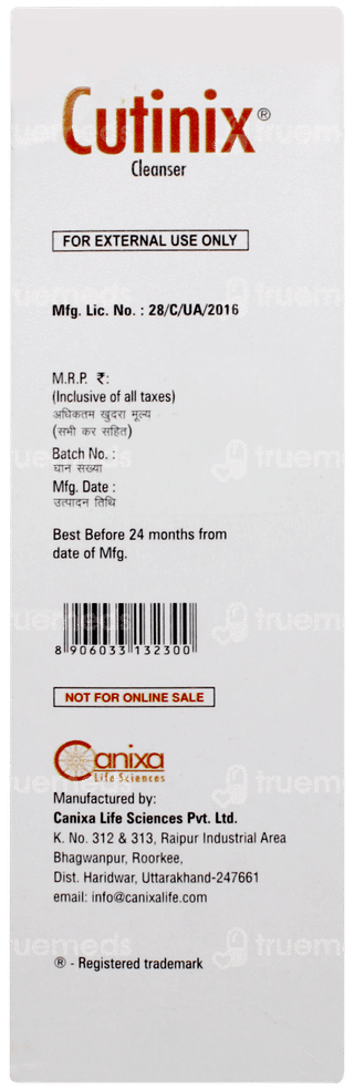 Cutinix Cleanser 100ml