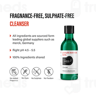 Vandyke Salicylic Acid + Lha 02% Cleanser 250ml