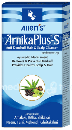Allens Arnica Plus S Anti Dandruff Scalp Cleanser 100Ml