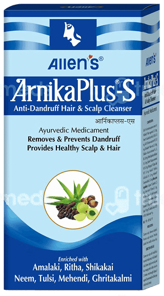 Allens Arnica Plus S Anti Dandruff Scalp Cleanser 100Ml