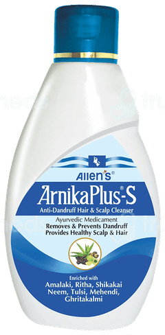 Allens Arnica Plus S Anti Dandruff Scalp Cleanser 100Ml Allens Arnica Plus S Anti Dandruff Scalp Cleanser 100Ml