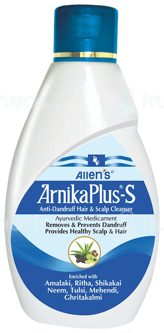 Allens Arnica Plus S Anti Dandruff Scalp Cleanser 100Ml