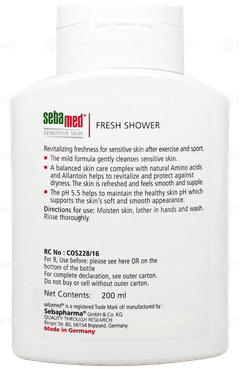 Sebamed Sensitive Skin Fresh Shower 200Ml
