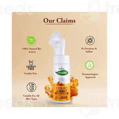 Vi John Prakritik Yogurt & Honey Foaming Cleanser 150ml