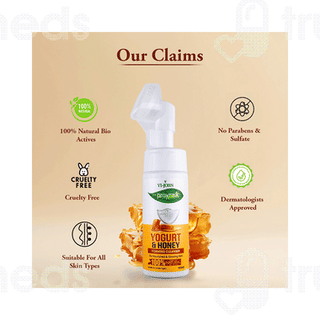 Vi John Prakritik Yogurt & Honey Foaming Cleanser 150ml