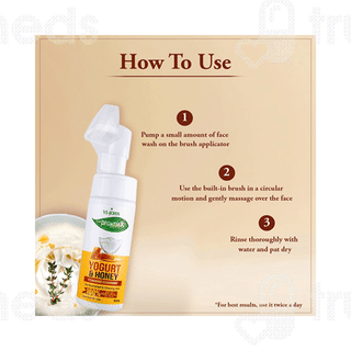 Vi John Prakritik Yogurt & Honey Foaming Cleanser 150ml