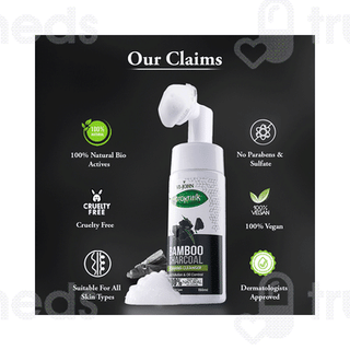 Vi John Prakritik Bamboo Charcoal Foaming Cleanser 150ml