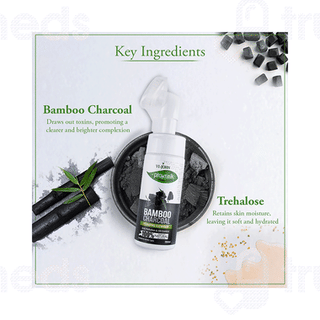 Vi John Prakritik Bamboo Charcoal Foaming Cleanser 150ml
