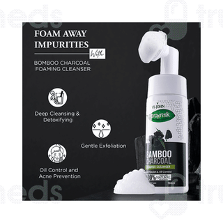 Vi John Prakritik Bamboo Charcoal Foaming Cleanser 150ml