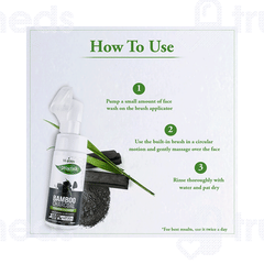 Vi John Prakritik Bamboo Charcoal Foaming Cleanser 150ml