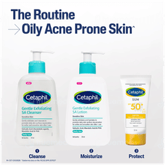 Cetaphil New Gentle Exfoliating Sa Cleanser 236ml