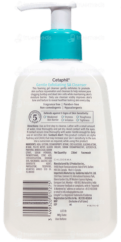 Cetaphil New Gentle Exfoliating Sa Cleanser 236ml