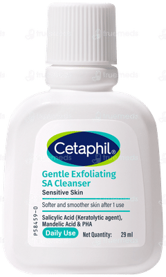 Cetaphil Gentle Exfoliating Sa Cleanser 29ml