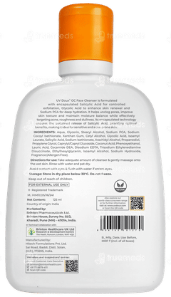 Brinton Uv Doux Oc Face Cleanser 125ml